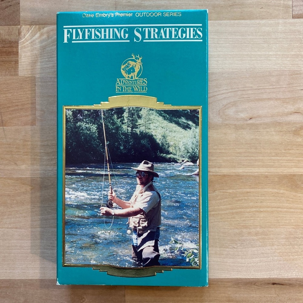 Flyfishing Strategies VHS 1992 Outdoor Sports‎ Simitar Entertainment